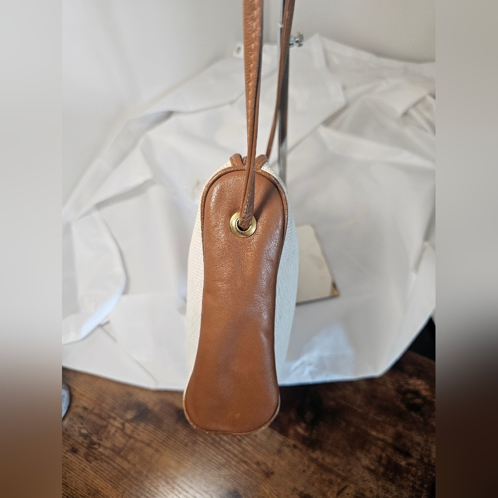Yves Saint Laurent White and Brown Women's Bag - Picture 5 of 12